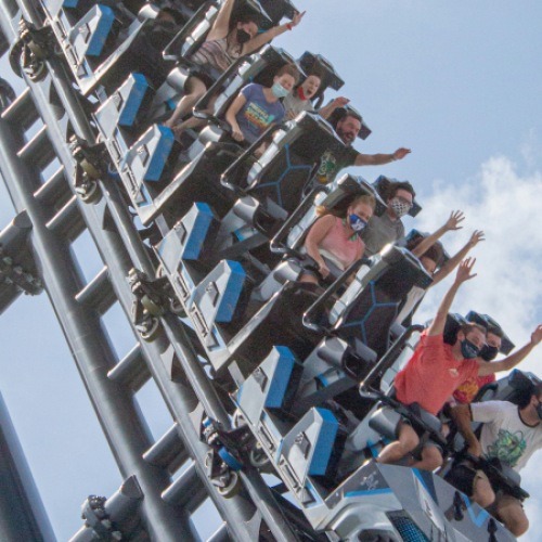 Orlando Thrills Roller Coaster